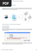 TL WR703N Setup Guide One - 3G Router Mode