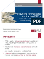 Accounting For Insurance Contracts - Ifrs 4: International Financial Reporting Standards