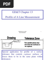 GD&T Chapter 13 Profile of A Line Measurement