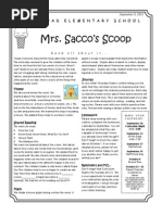 Mrs. Sacco's Scoop: Dean Road Elementary School