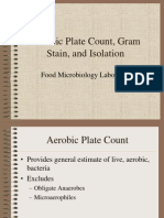 Aerobic Plate Count