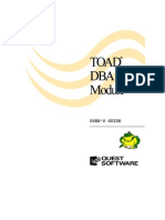 TOAD DBA Module Guide