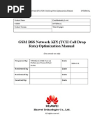 04 GSM BSS Network KPI (TCH Call Drop Rate) Optimization Manual