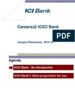 ICICI Bank Campus Presentation