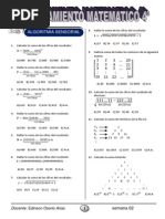 Raz. Mat. 4º Algoritmia Sensorial