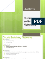 Chapter 1b: Circuit Switching Networks