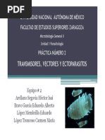 U1.p2.transmisores, Vectores y Ectoparasitos