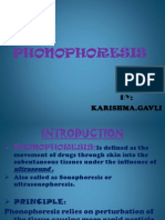 Phonophoresis