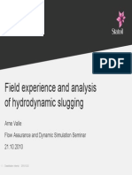 2010 Hydrodynamic Slugging