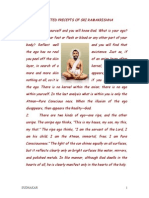 Selected Precepts of Sri Ramakrishna