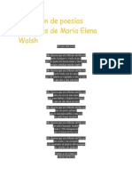 Selección de Poesías Infantiles de María Elena Walsh