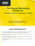 The Social Marketing Contract