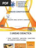 Primera Semana (Derecho Constitucional Upci)