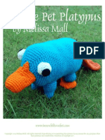 Pet Perry The Platypus Crochet