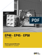 4 Ton and 5 Ton Electric Lift Truck Specs