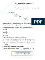 Form 4 Geometry Coordinate