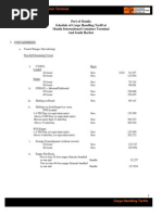 Mict Arrastre Tariff