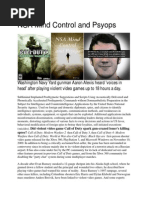 NSA Mind Control and Psyops