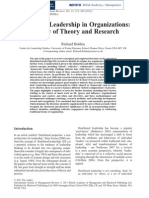 Distributed Leadership in Organizations - Review of Theory and Research - IJMR.2011