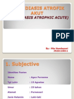 Kandidiasis Atrofik Akut