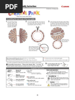 Lunar Globe: Assembly Instructions: Assembling The Main Body of The Lunar Globe