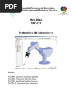 Instructivo de Laboratorio de Robotica