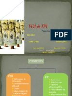 Fdi & Fpi