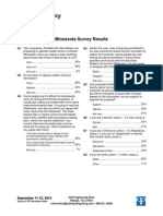 Minnesota Results - PPP Survey September 11-12