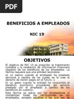 NIC 19 Beneficios A Empleados