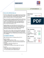 WealthRays - Markets at Sep 20 2013