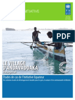 Le Village D'Andavadoaka: Madagascar Études de Cas de L'initiative Equateur