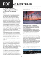 El Proyecto HAARP - Máquinas para Modificar y Controlar El Tiempo. Parte 1