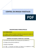 Control de Drogas Vegetales