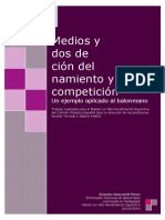 Medios y Métodos de Recuperación Del Entrenamiento y La Competiciónx