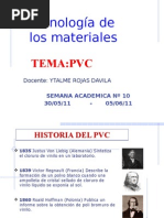 Tecnologia de Los Materiales PVC