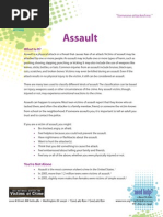 Assault - Help For Teenage Victims of Crime