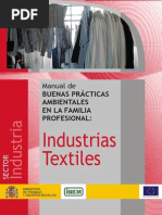 Buenas Prácticas Ambientales - Industrias Textiles