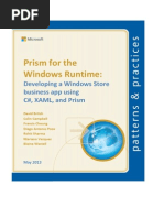 Prism For Windows Runtime