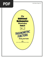 Additional Mathematics: Form 5