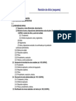 Esquema de Revision de Oficio de Actos Administrativos