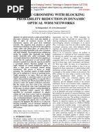 Traffic Grooming With Blocking Probability Reduction in Dynamic Optical WDM Networks