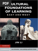 Cultural Foundations of Learning - East and West