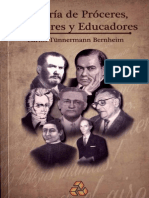 Galeria de Proceres Escritores y Educadores