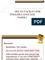 Strategies On English Paper 2