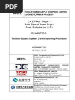 LS-TSZD - QJ005 Turbine Bypass System Commissioning Procedure