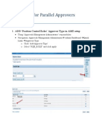 AME Setup For Parallel Approvers Notification