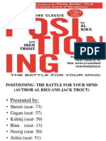 Book Review On Positioning