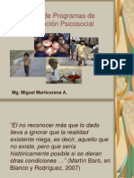 Diseño de Programas de Intervención Psicosocial