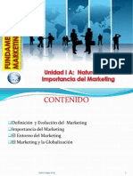 Unidad I A Naturaleza e Importancia Del Marketing PDF