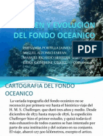 Origen y Evolucion Del Fondo Oceanico